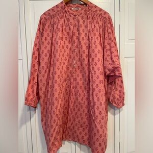 Dôen Opal mini dress in block print